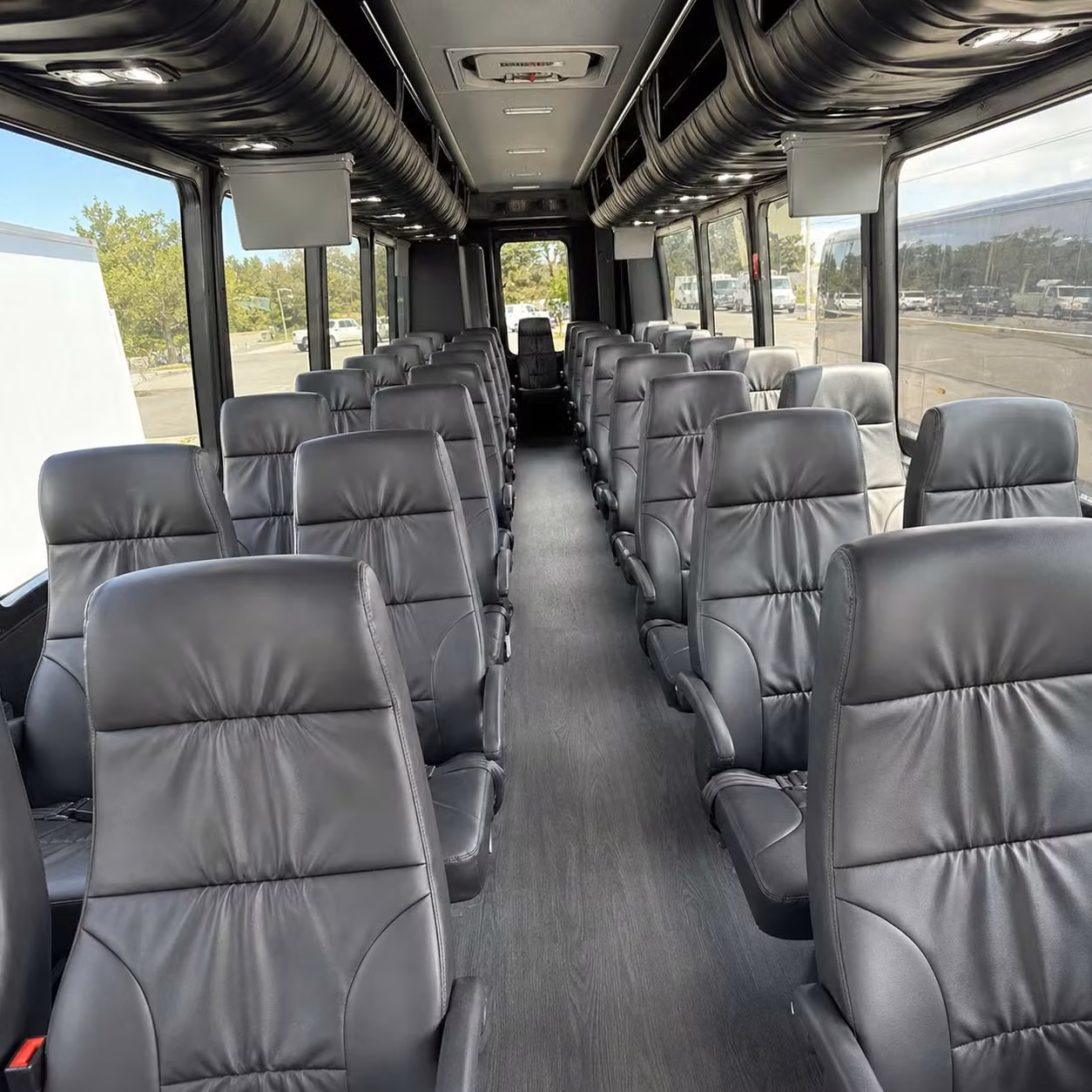 25 passenger minibus inside