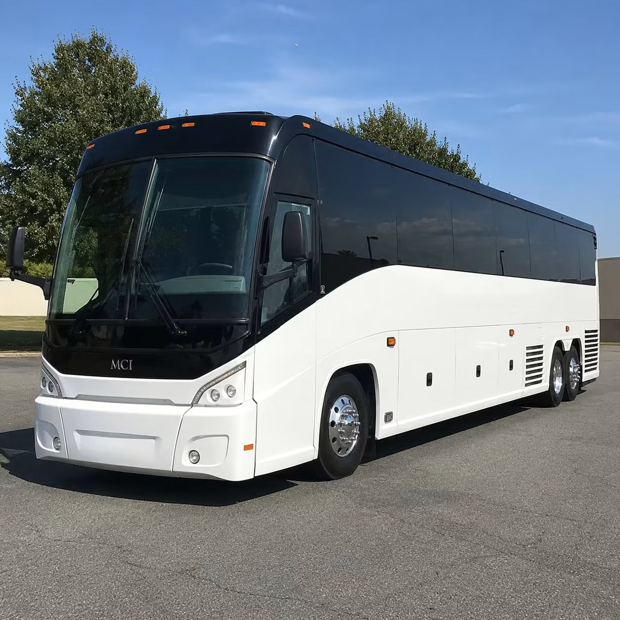 56 passenger charter bus