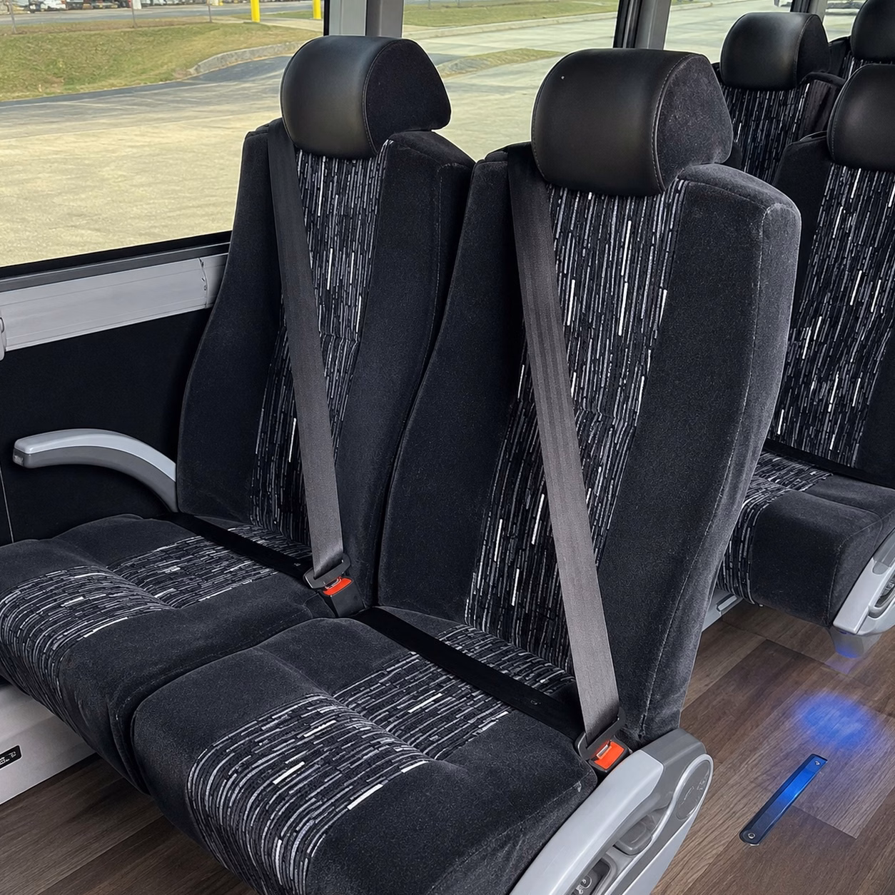 how the day of the week changes what a charter bus costs in lawrence kansas