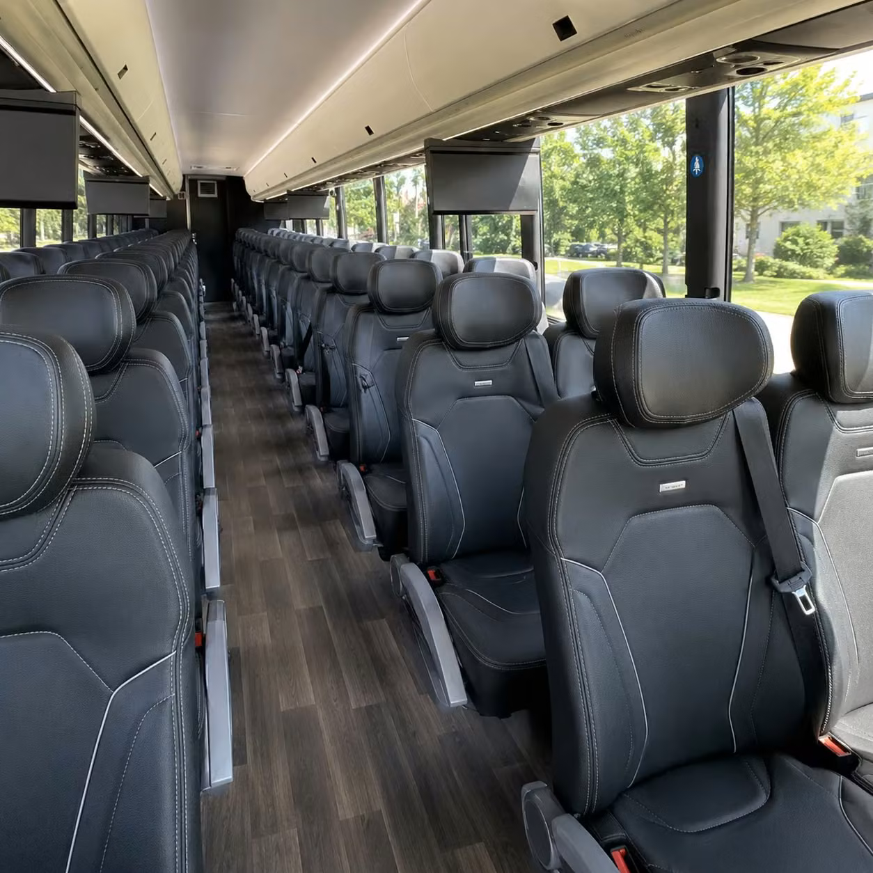 long distance government military charter bus rentals out of lawrence