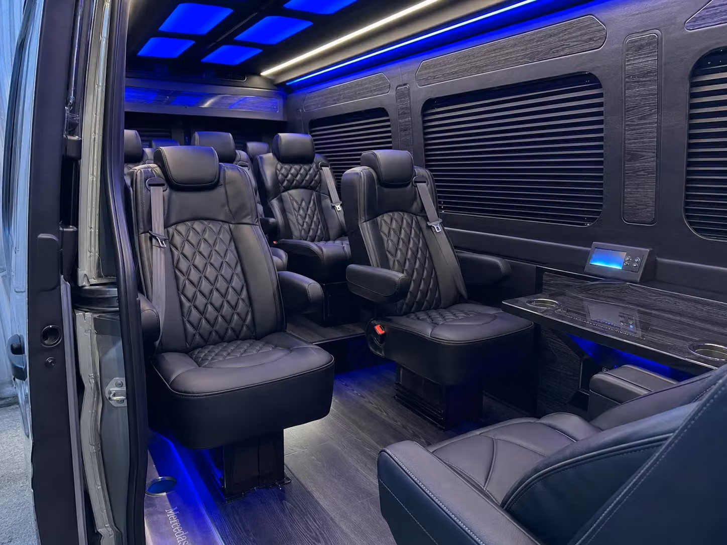 sprinter van transportation for groups and events across lawrence